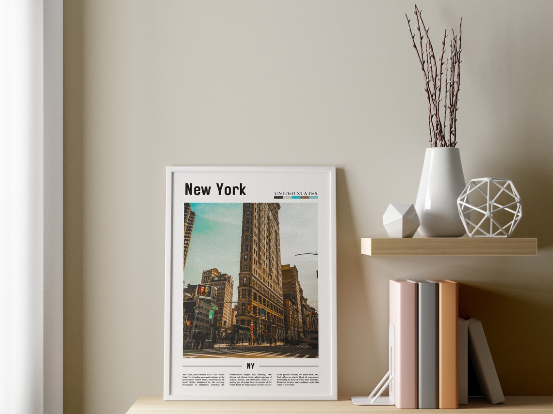 New York Poster New York Print New York Wall Art Ny Photo Ny Poster Ny Print New York Photo Travel Poster - Image 3