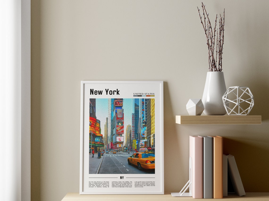New York Poster New York Print New York Wall Art Ny Photo Ny Poster Ny Print New York Photo Travel Poster - Image 3