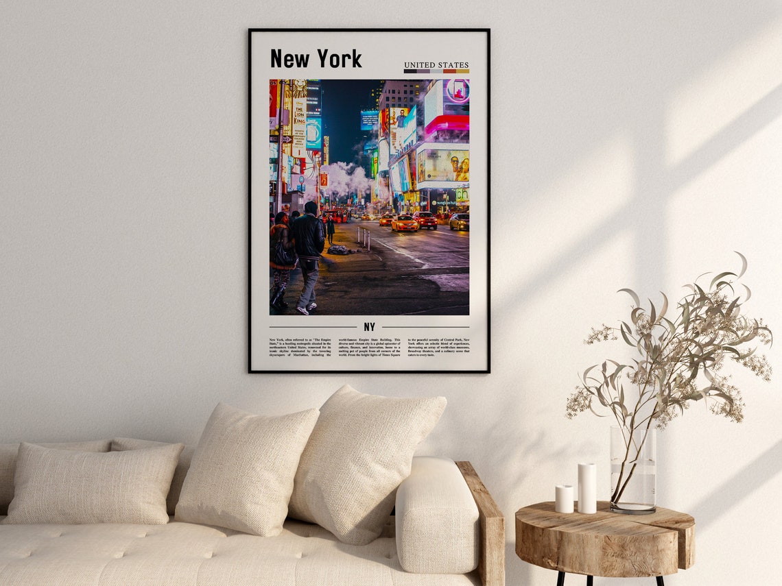 New York Poster New York Print New York Wall Art Ny Photo Ny Poster Ny Print New York Photo Travel Poster - Image 2