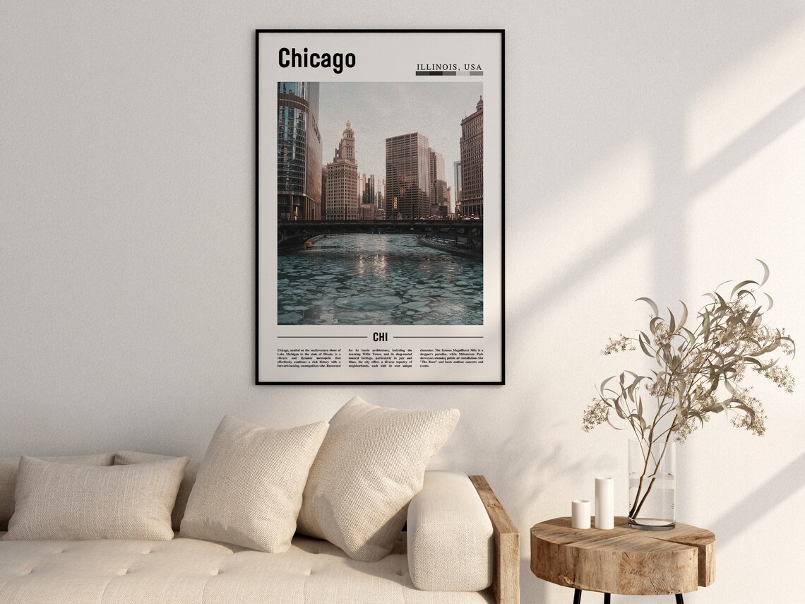 Chicago Travel Poster, United States Photo - Image 2