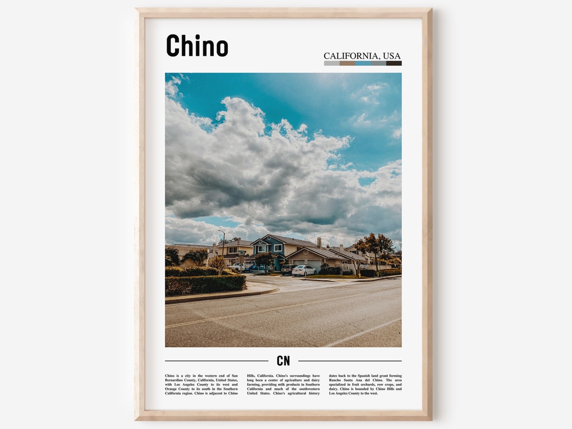 Chino Print Chino Poster Chino Wall Art Minimal Travel Print Minimal City Poster Travel Destination City Print Oil Painting Poster