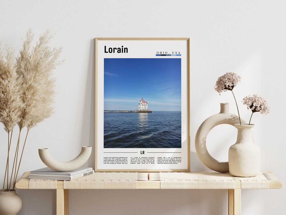Lorain Poster Lorain Print Lorain Wall Art United States Photo United States Poster United States Print - Image 6