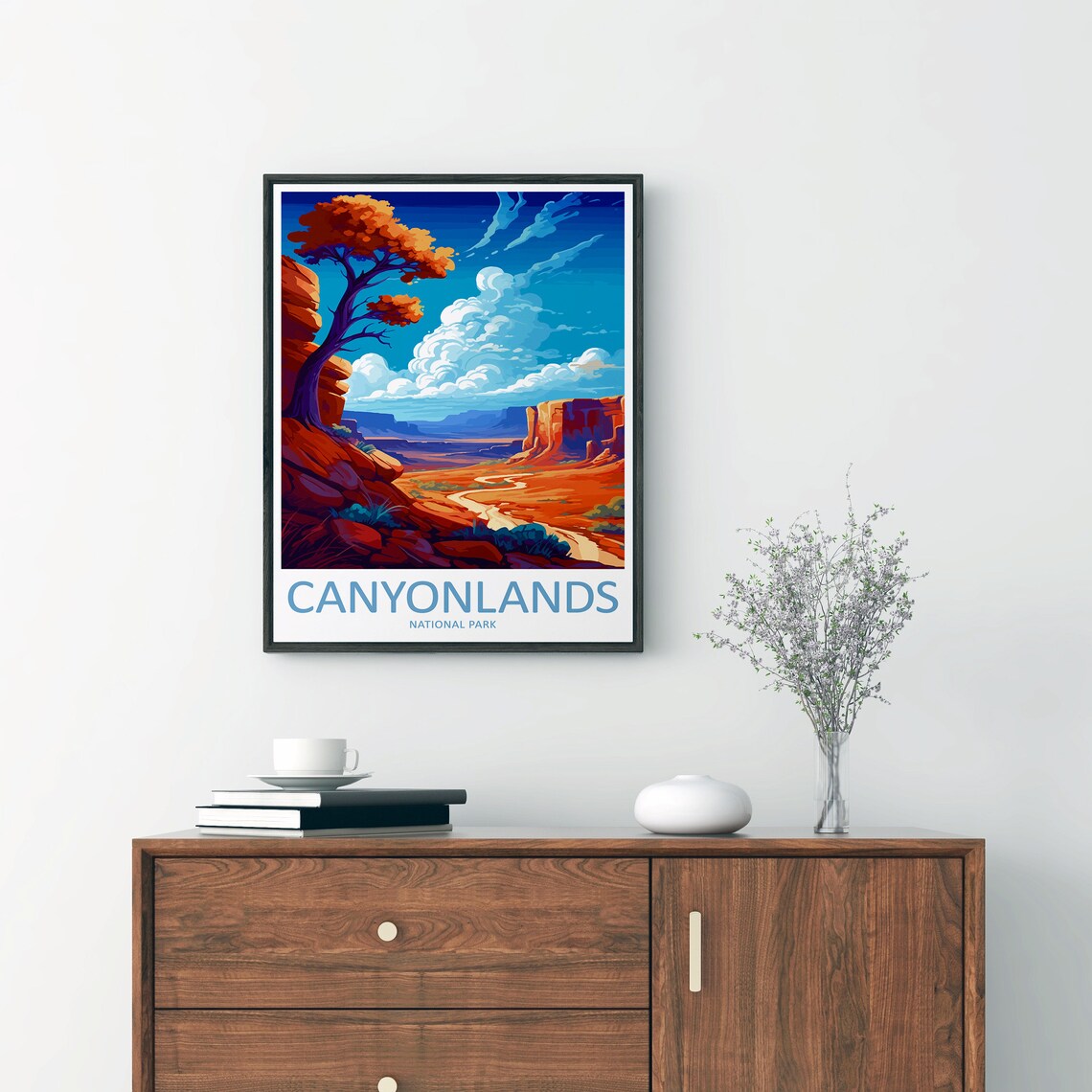 Canyonlands National Park Travel Poster, Landscape - Image 2