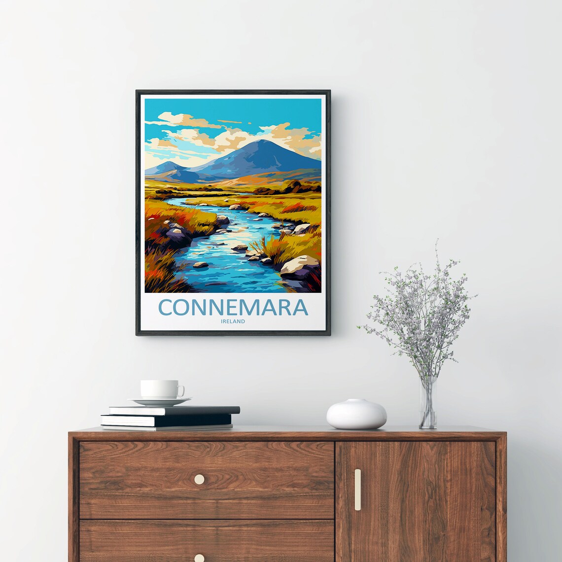 Connemara Travel Poster, Ireland Wall Decor - Image 2
