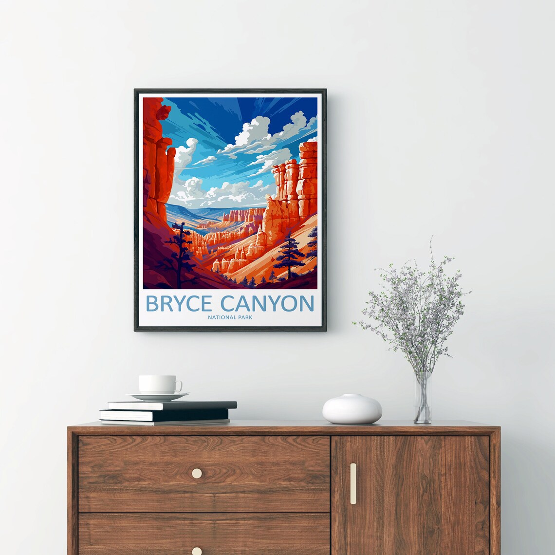 Bryce Canyon National Park Travel Poster, Landscape - Image 2