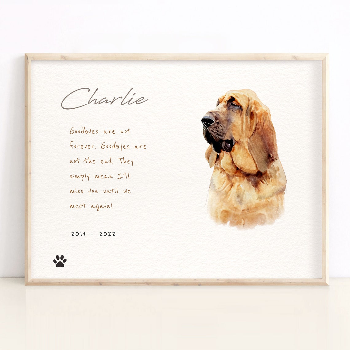 Pet Memorial Gift Dog Loss Pet Lover Gifts Personalized Pet Portrait From Photo Watercolor Dog Painting Pet Painting Cat Portrait - Image 4