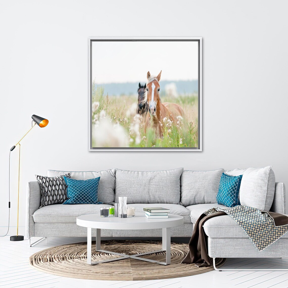 Boho Horse Artwork, Bedroom Decor Poster - Image 4