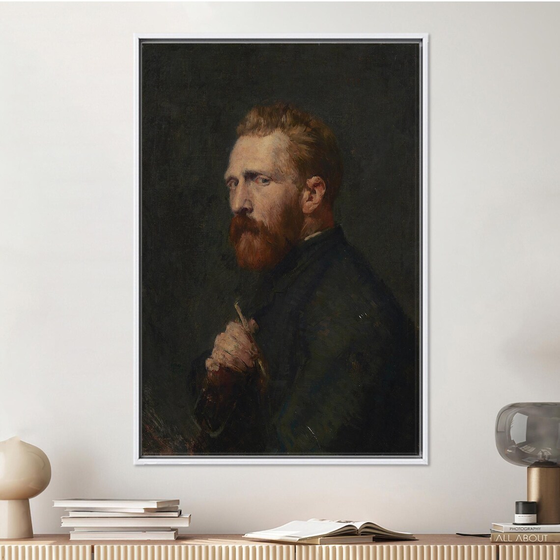 Van Gogh Self Portrait, Modern Art Print - Image 4