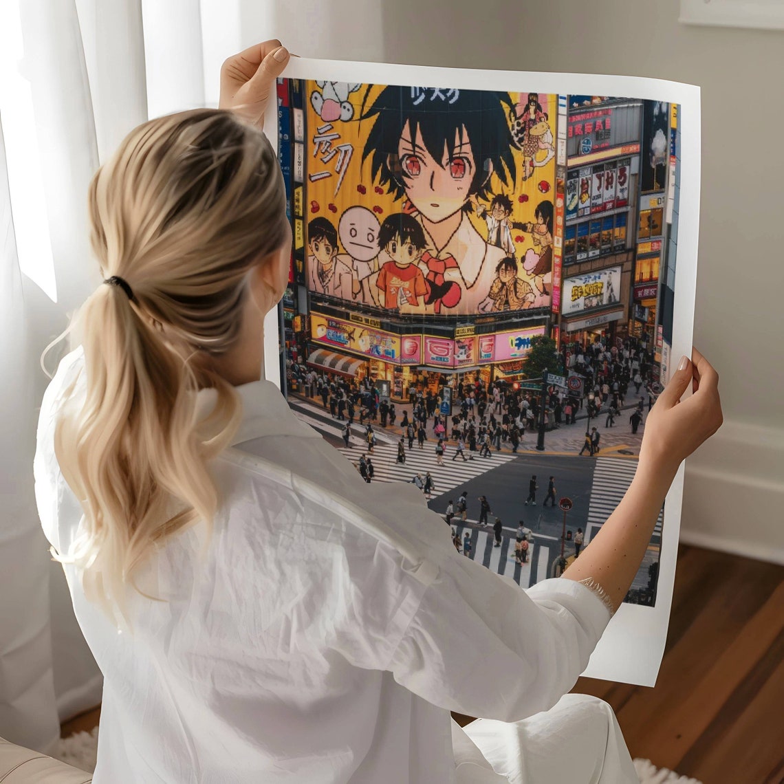 Tokyo Shibuya Crossing Travelposter Tokyo Wallart Tokyo Travel Memories Globetrotter Gift Japan Memory City Print Tokyo - Image 3