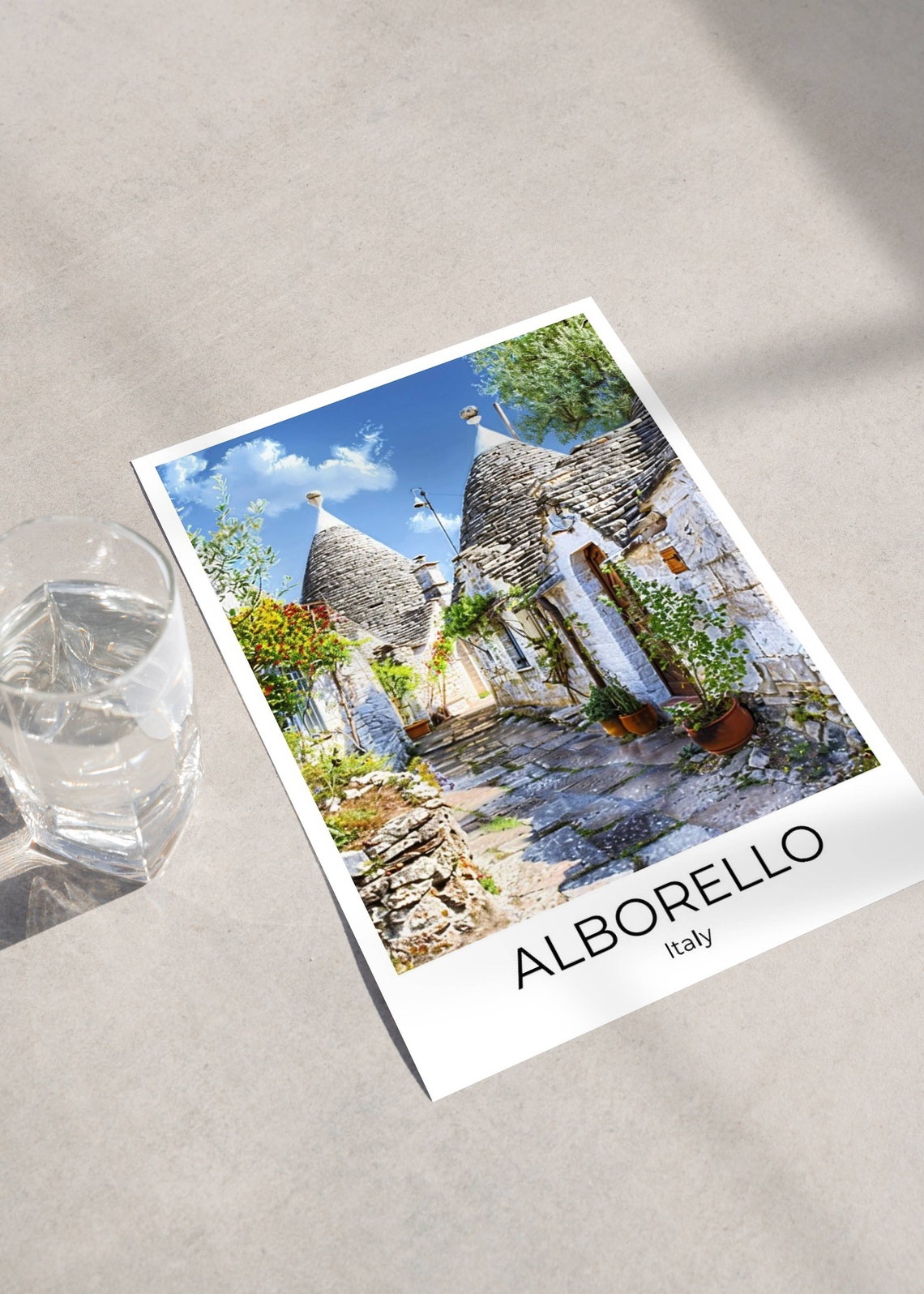 Alberobello Apulia Italy Travel Poster Italy Travel Print Alberobello Italy Gift Italy Wall Art Italy Art Print - Image 3