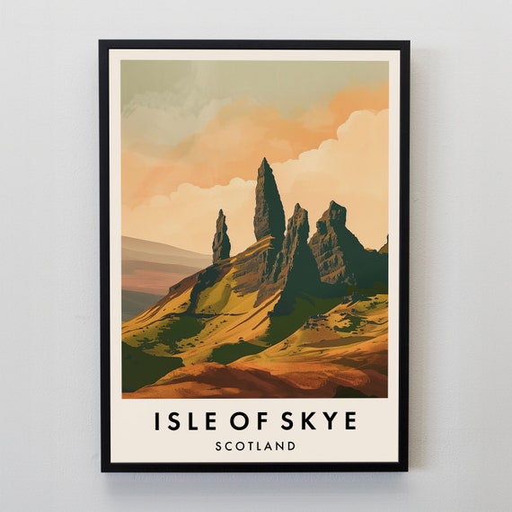 Isle Of Skye Gift Travel Poster