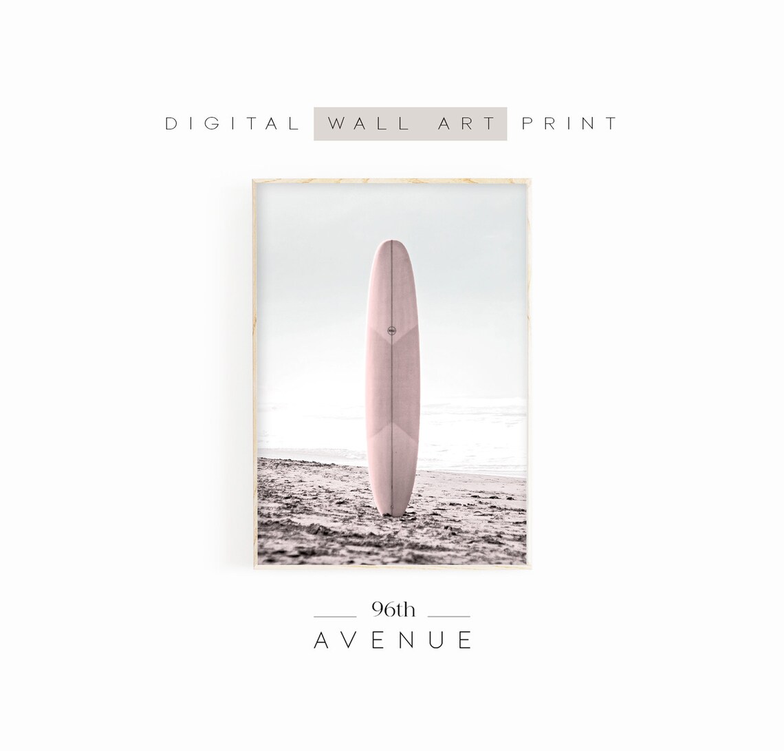 Surfboard Wall Art Beach Prints Surf Photography