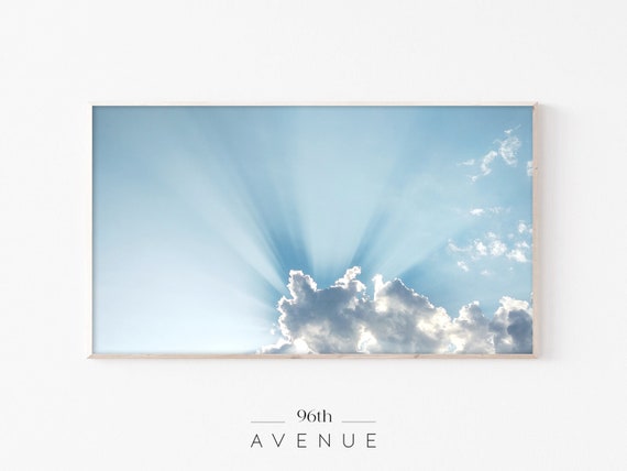 Frame Tv Art Clouds Nature Art For Tv