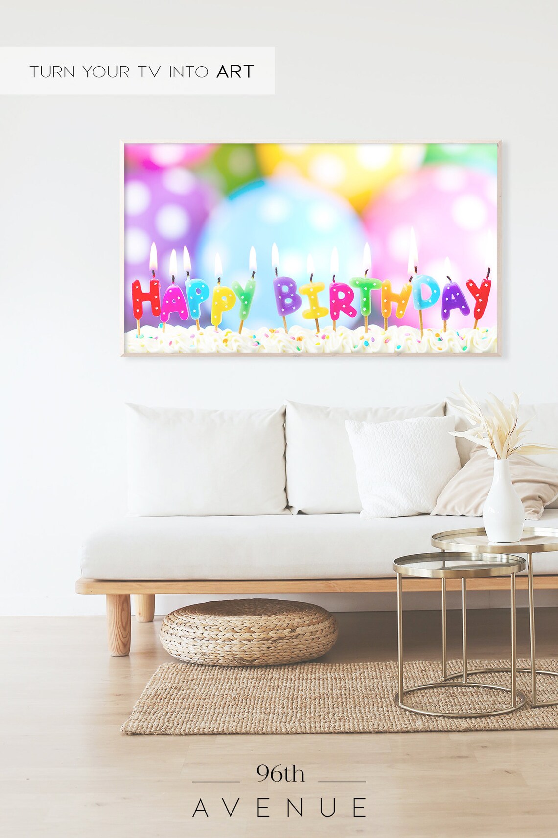 Happy Birthday - Frame TV Art - Image 2