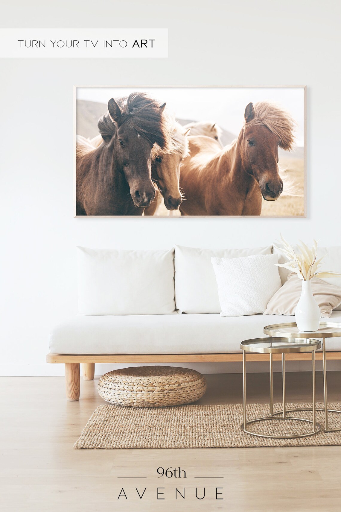 Icelandic Horse Photography Wall Art Print - Image 2