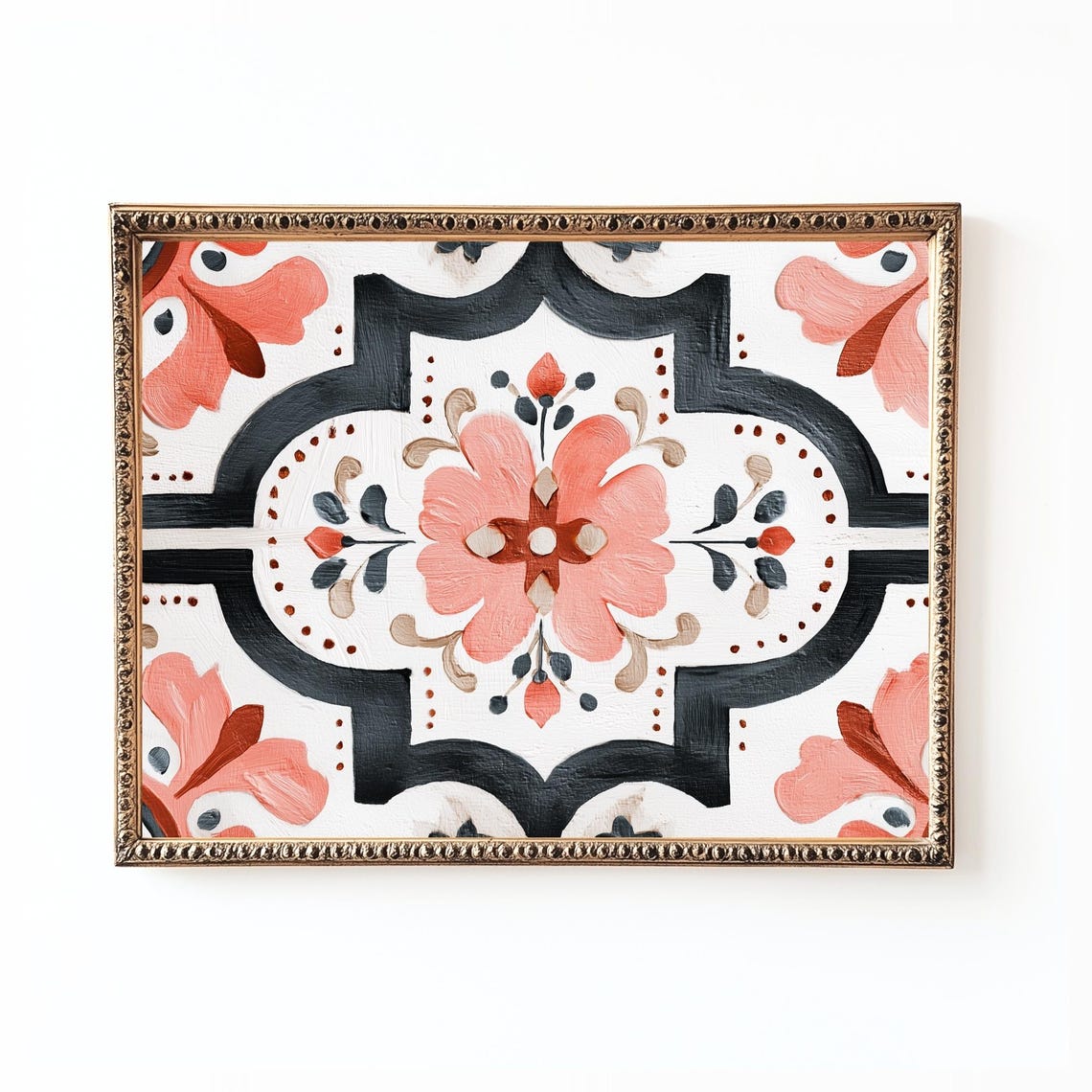 Spanish Talavera Tile Kitchen Art Print