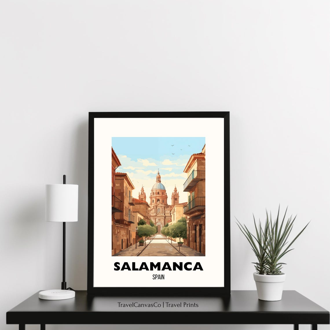 Salamanca Spain Travel Print Wall Art Salamanca Poster Europe Travel Prints Spain Wall Art Decor Salamanca Gift Art - Image 3