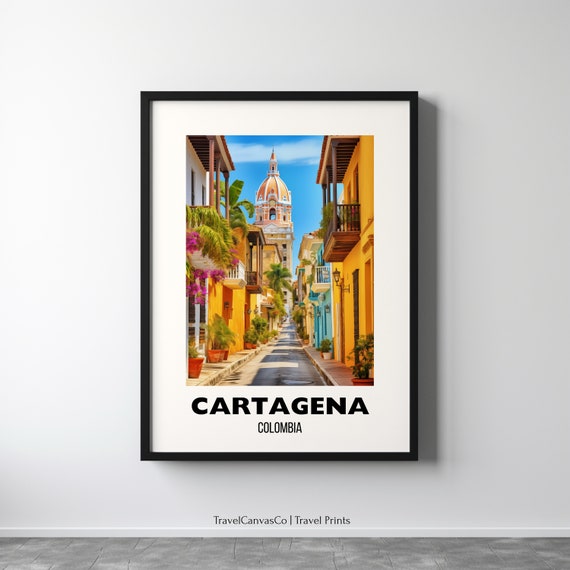 Cartagena City Gift Wall Art Print