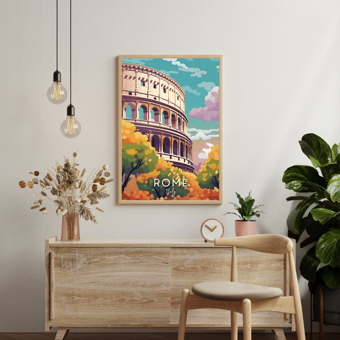 Rome Italy Gift Travel Poster - Image 2
