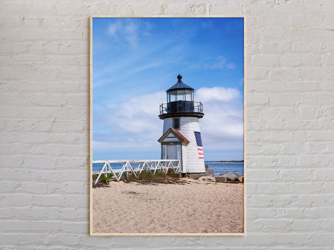 Nantucket Travel Poster, Massachusetts USA