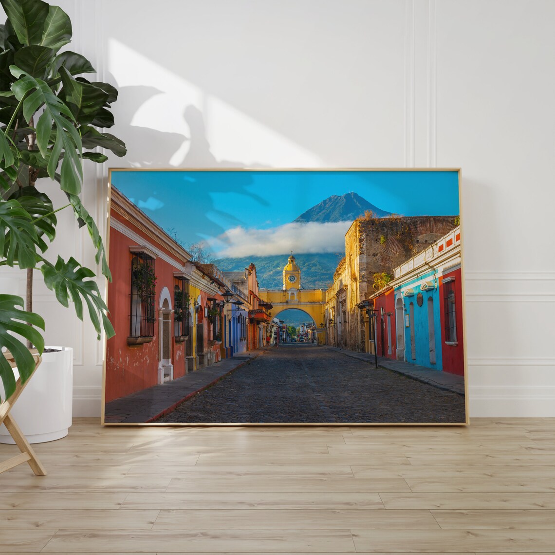 Antigua Guatemala Travel Poster, Place Photo Print - Image 2