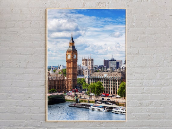 London Travel Photo Print, England Wall Art
