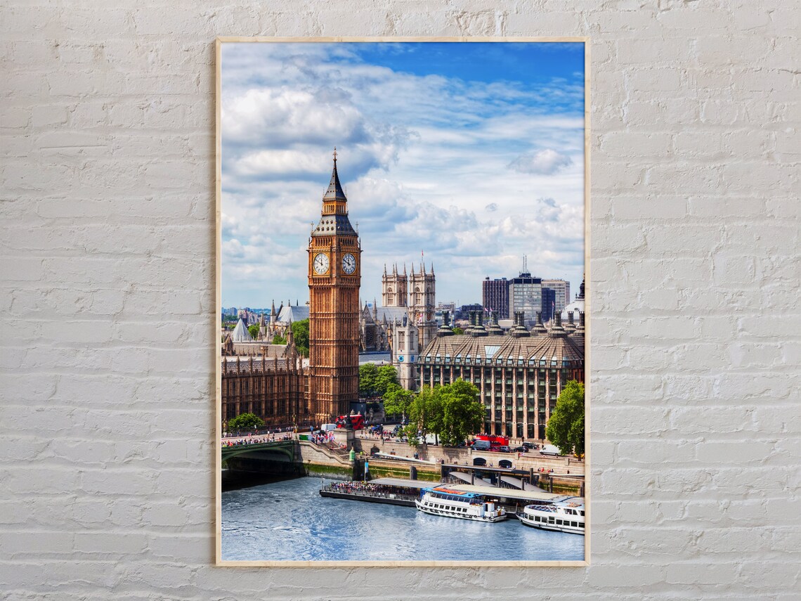 London Travel Photo Print, England Wall Art
