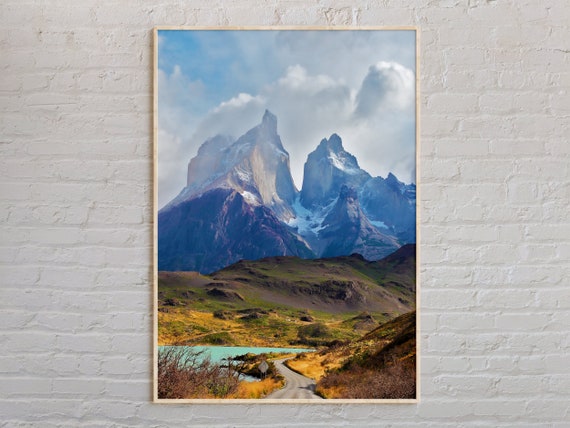 Real Photo Chile Print Wall Art Poster Decor South America