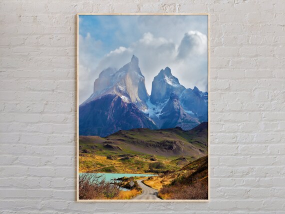 Torres del Paine Granite Towers Patagonia Chile Photo Poster