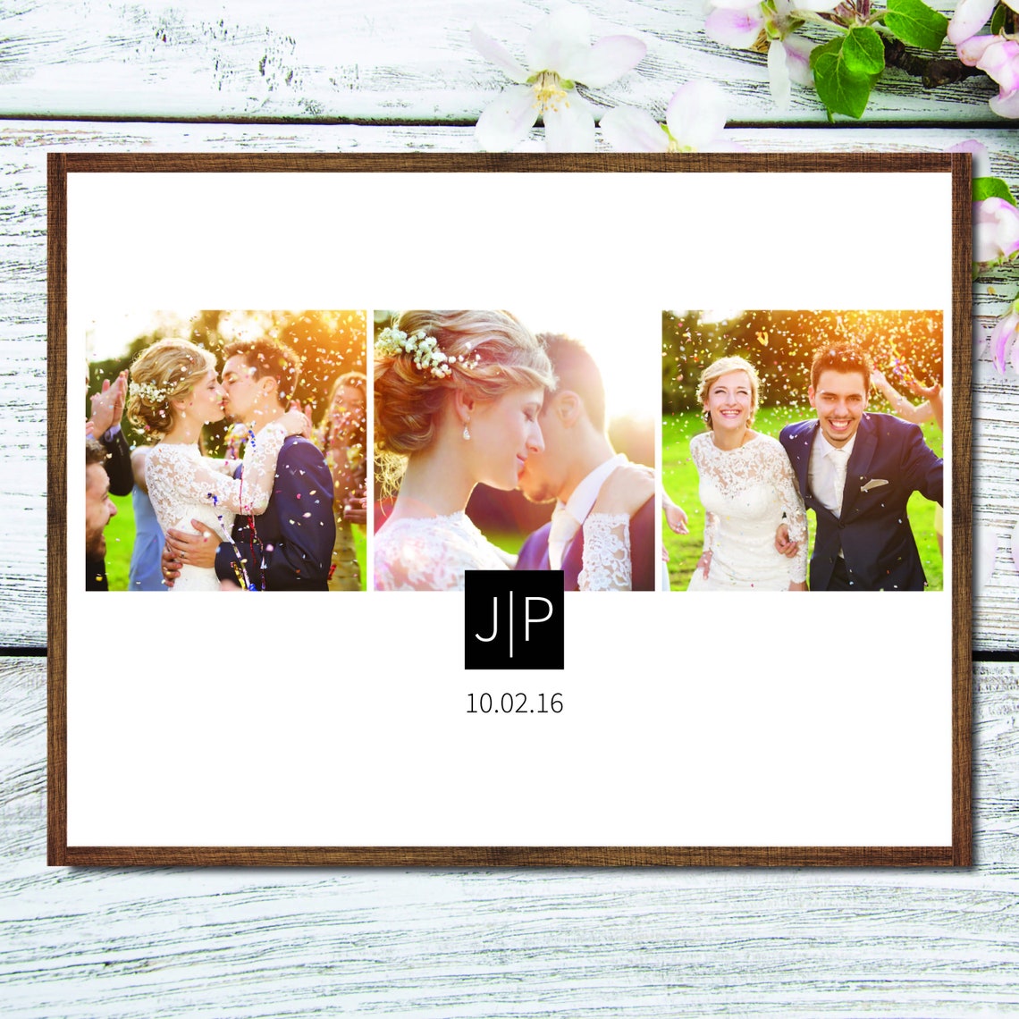 Wedding Photo Collage, Anniversary Gift - Image 3