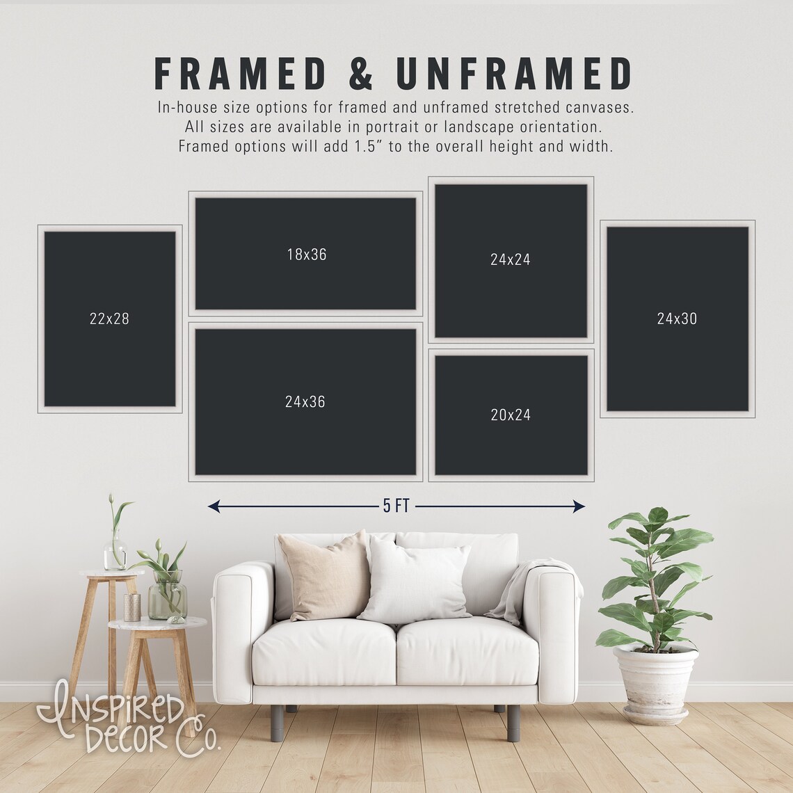 Porch Sign Faux Barnwood Custom Text Wall Print - Image 2