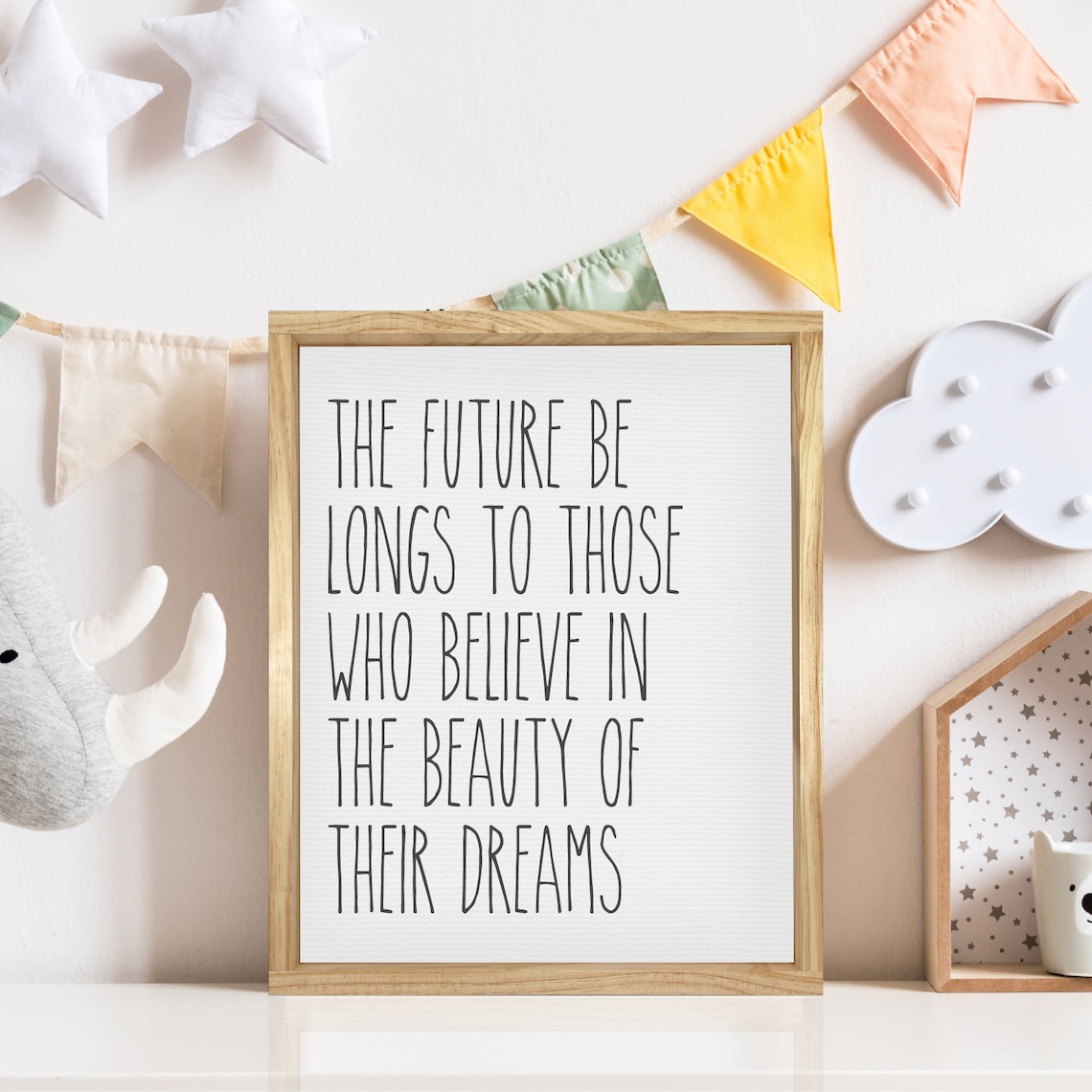 Custom Quote Sign Personalized with Your Own Words Farmhouse Poster - Image 3