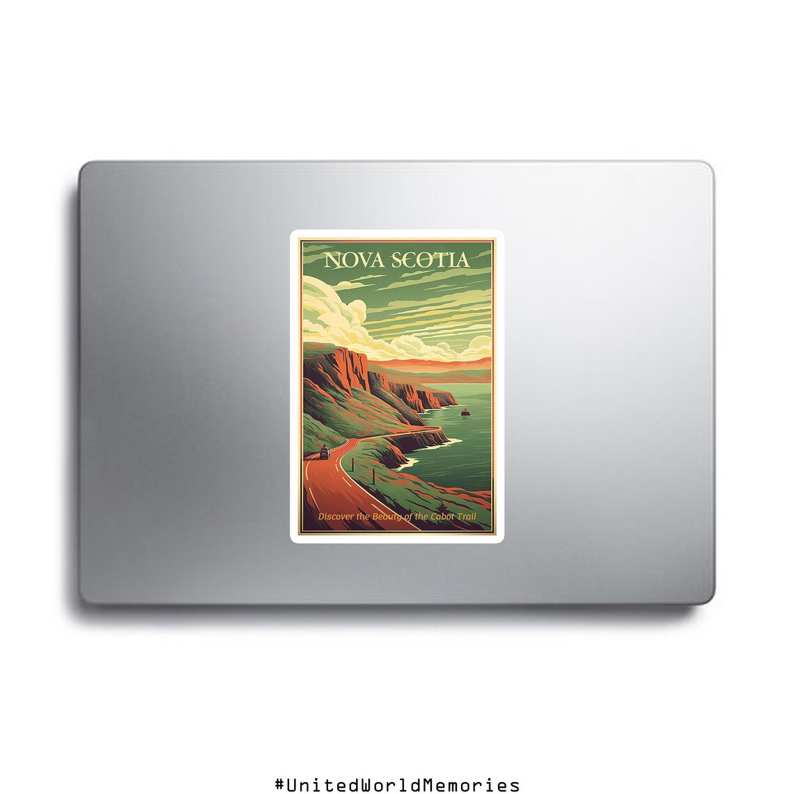 Nova Scotia Travel Poster, Cabot Trail Vintage Art Print - Image 2