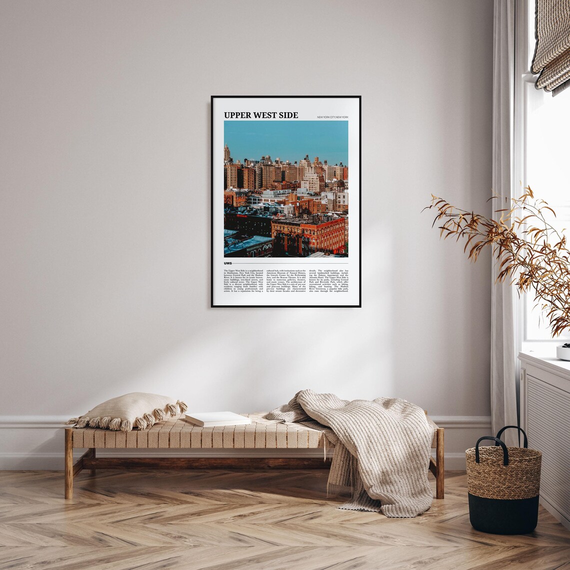 Upper West Side Travel Poster, New York Wall Art - Image 4