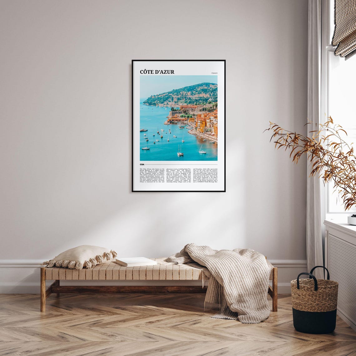 Cote Dazur France Travel Poster - Image 4