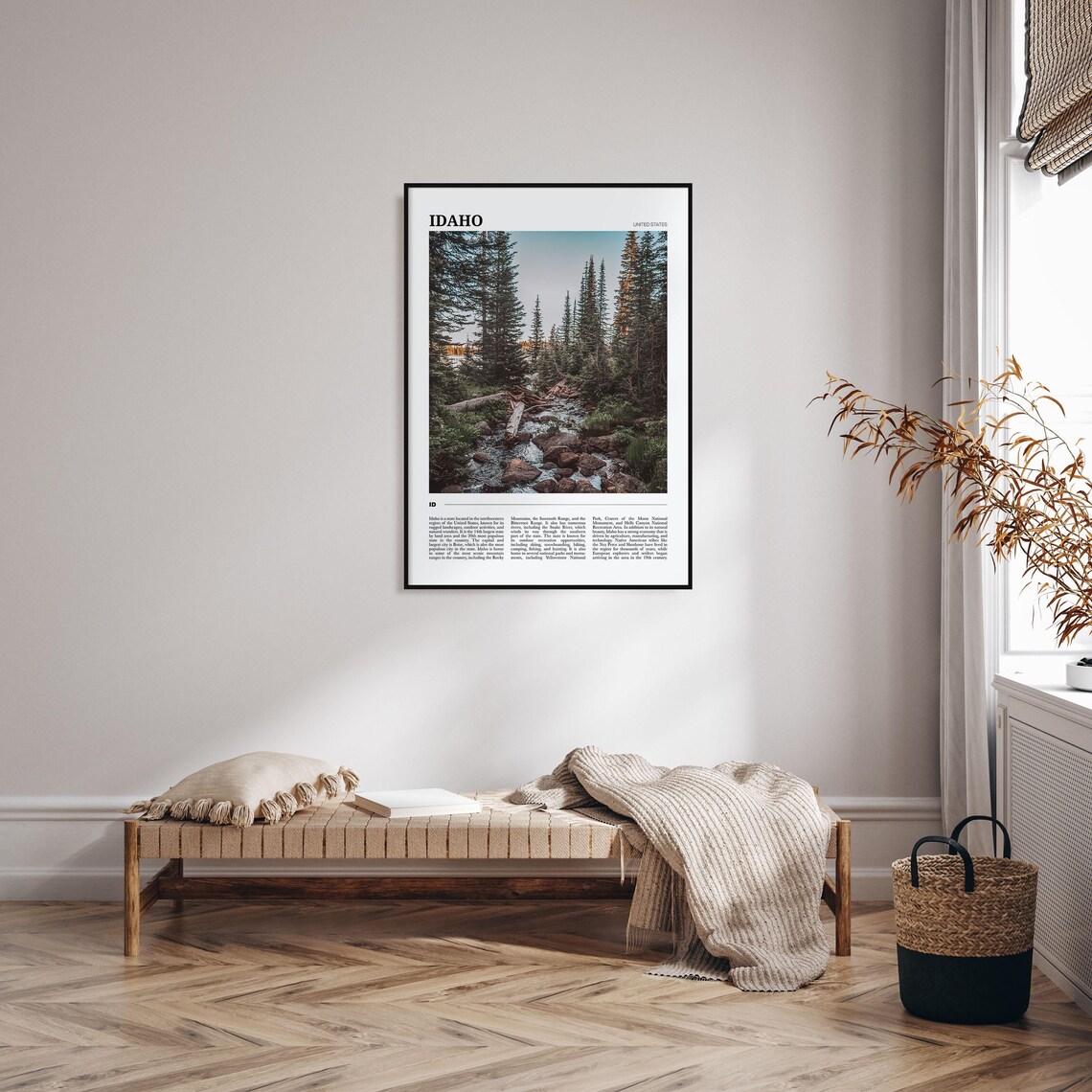 Idaho Vintage Travel Poster, Idaho Wall Art Print - Image 4