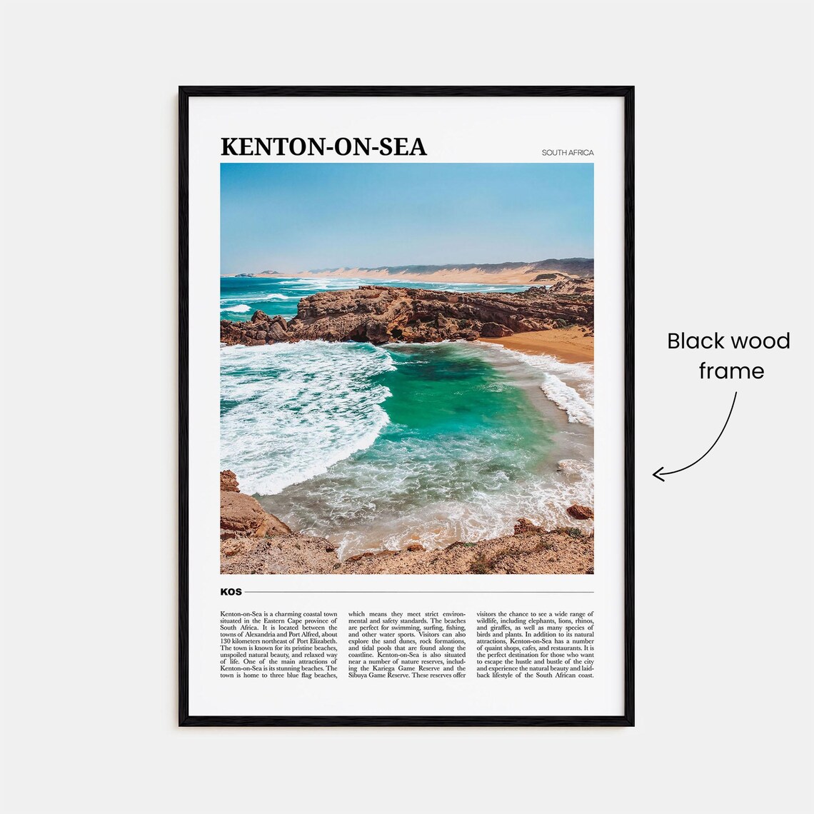 Kenton On Sea Travel Poster, South Africa - Image 2