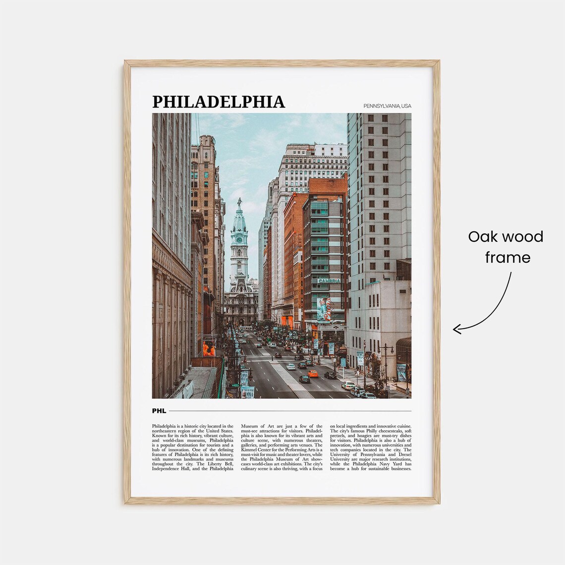 Philadelphia Travel Poster, Pennsylvania USA Art Print - Image 3