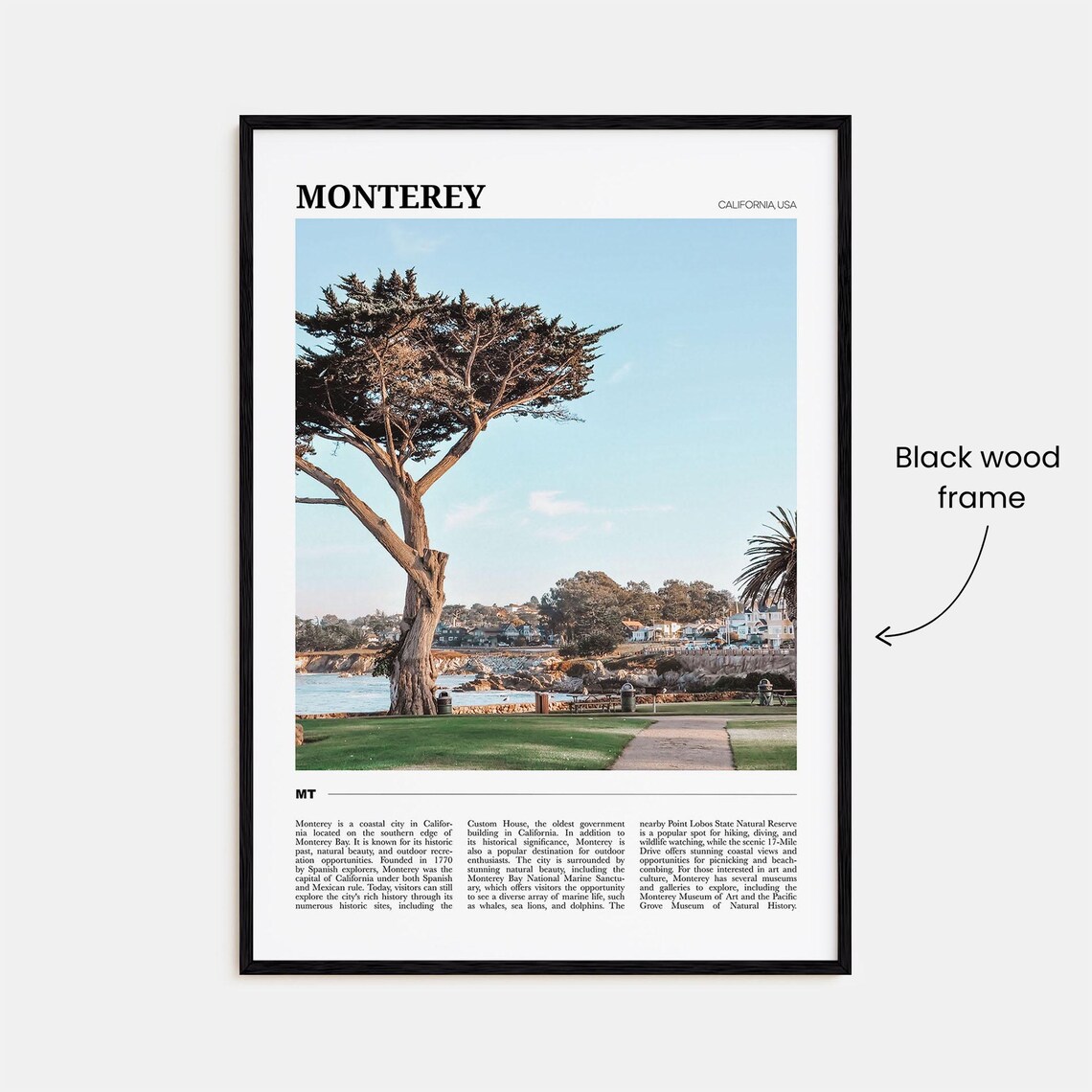 Monterey Travel Poster, California USA Art Print - Image 2