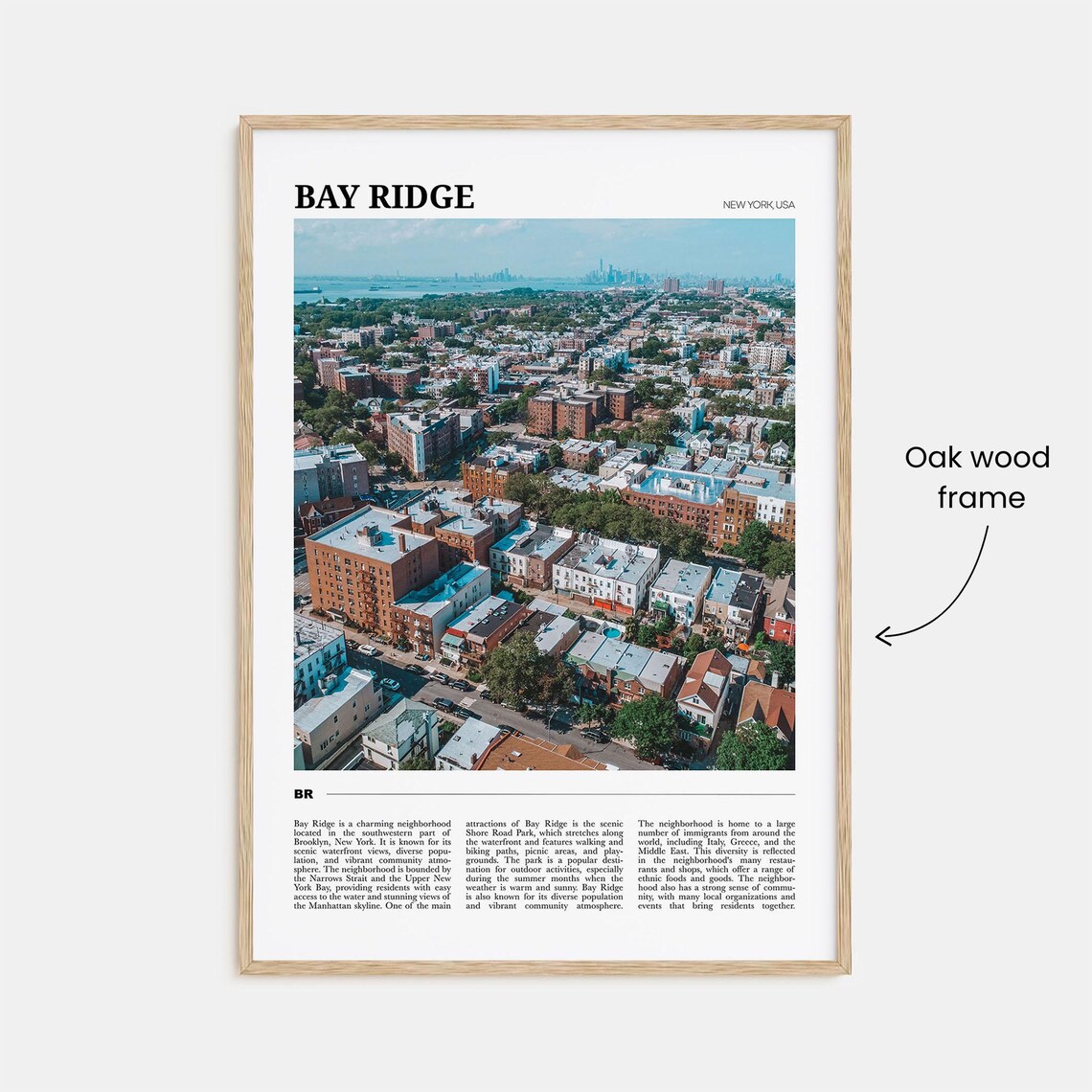Bay Ridge Travel Poster, New York USA - Image 3