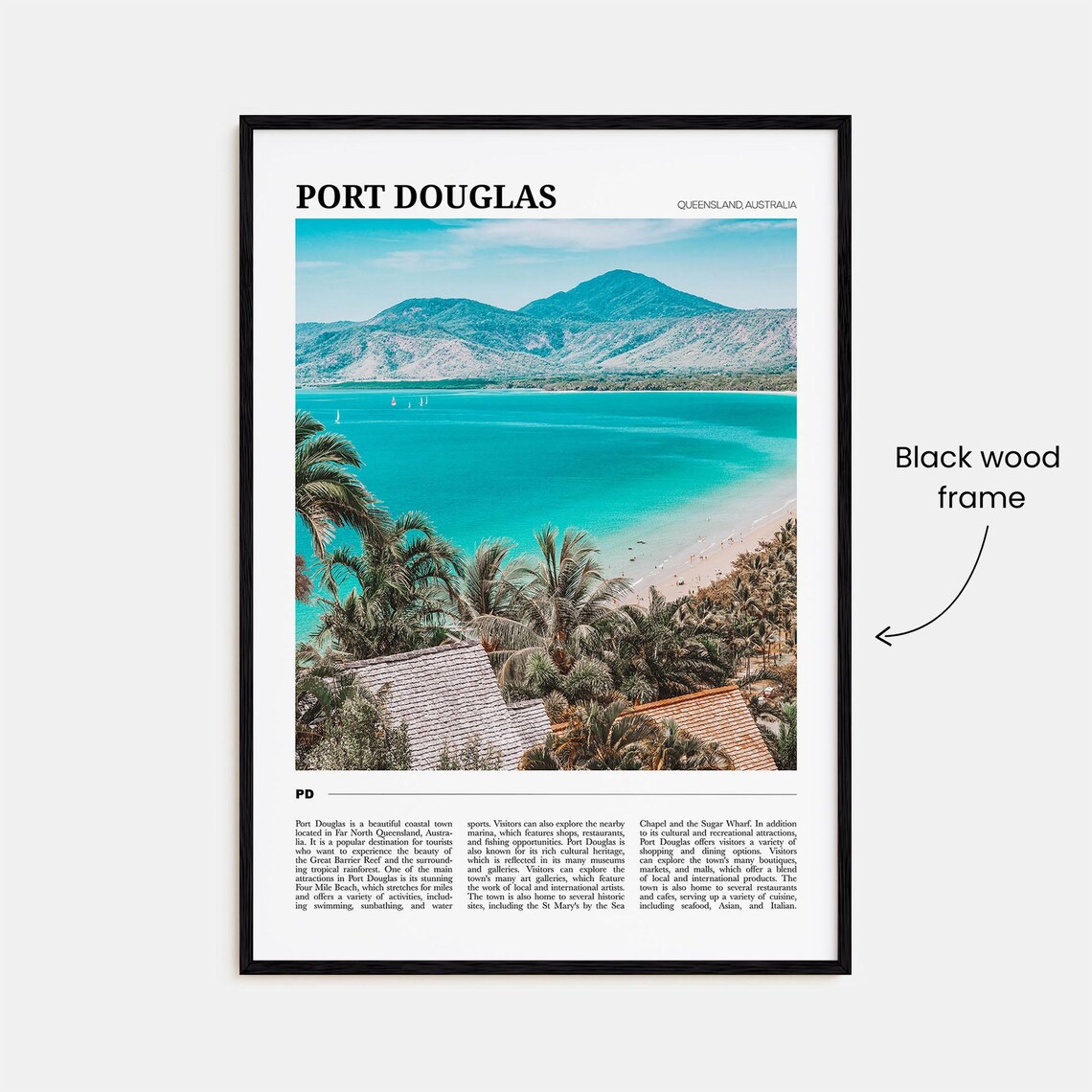 Port Douglas Travel Poster, Queensland Australia - Image 2