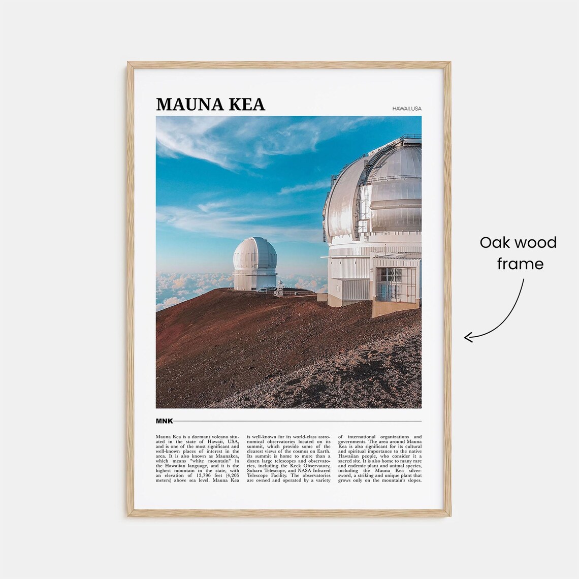 Mauna Kea Travel Poster, Hawaii Place Art Print - Image 3