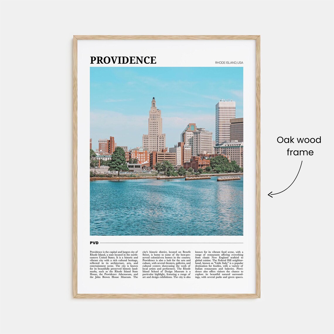 Providence Travel Poster, Rhode Island USA Art Print - Image 3