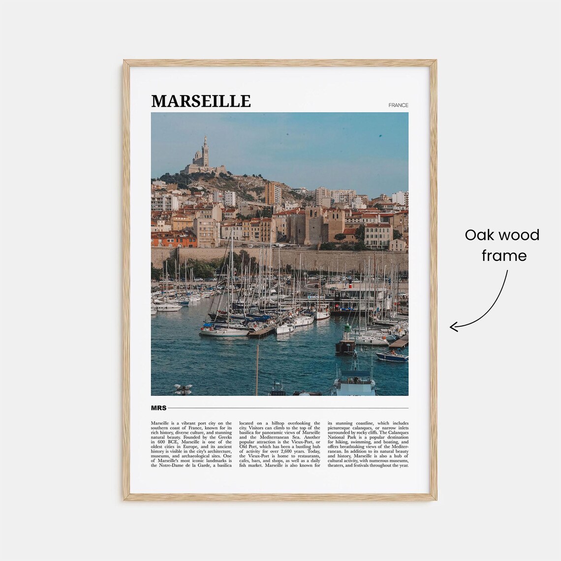 Marseille Vintage Travel Poster, France Wall Art - Image 3