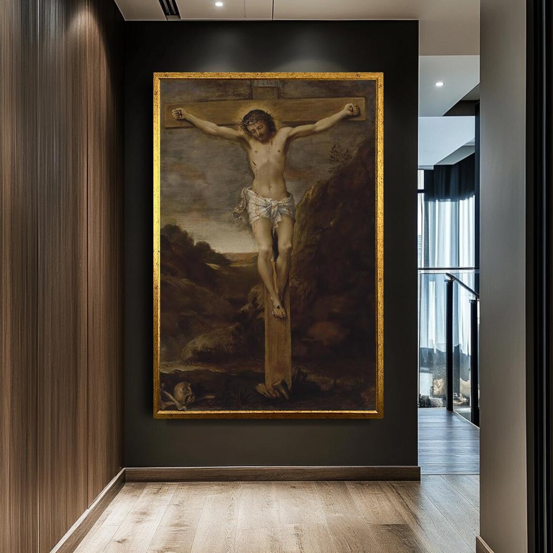 The Crucifixion Of Jesus Classic Renaissance Religious Art Wall Poster - Image 5