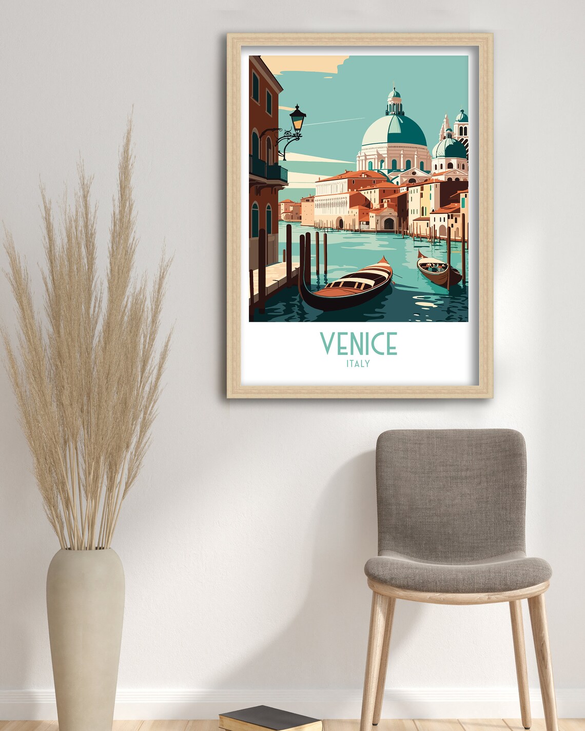 Venice Travel Poster, Venice Italy City Print - Image 3