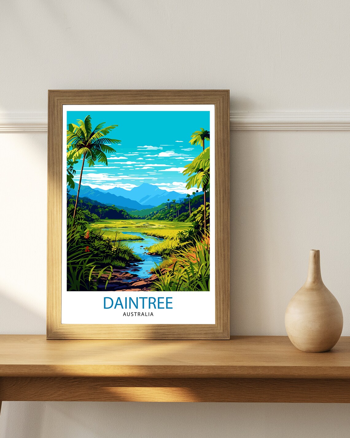 Daintree Australia Travel Poster, Tropical Nature - Image 3