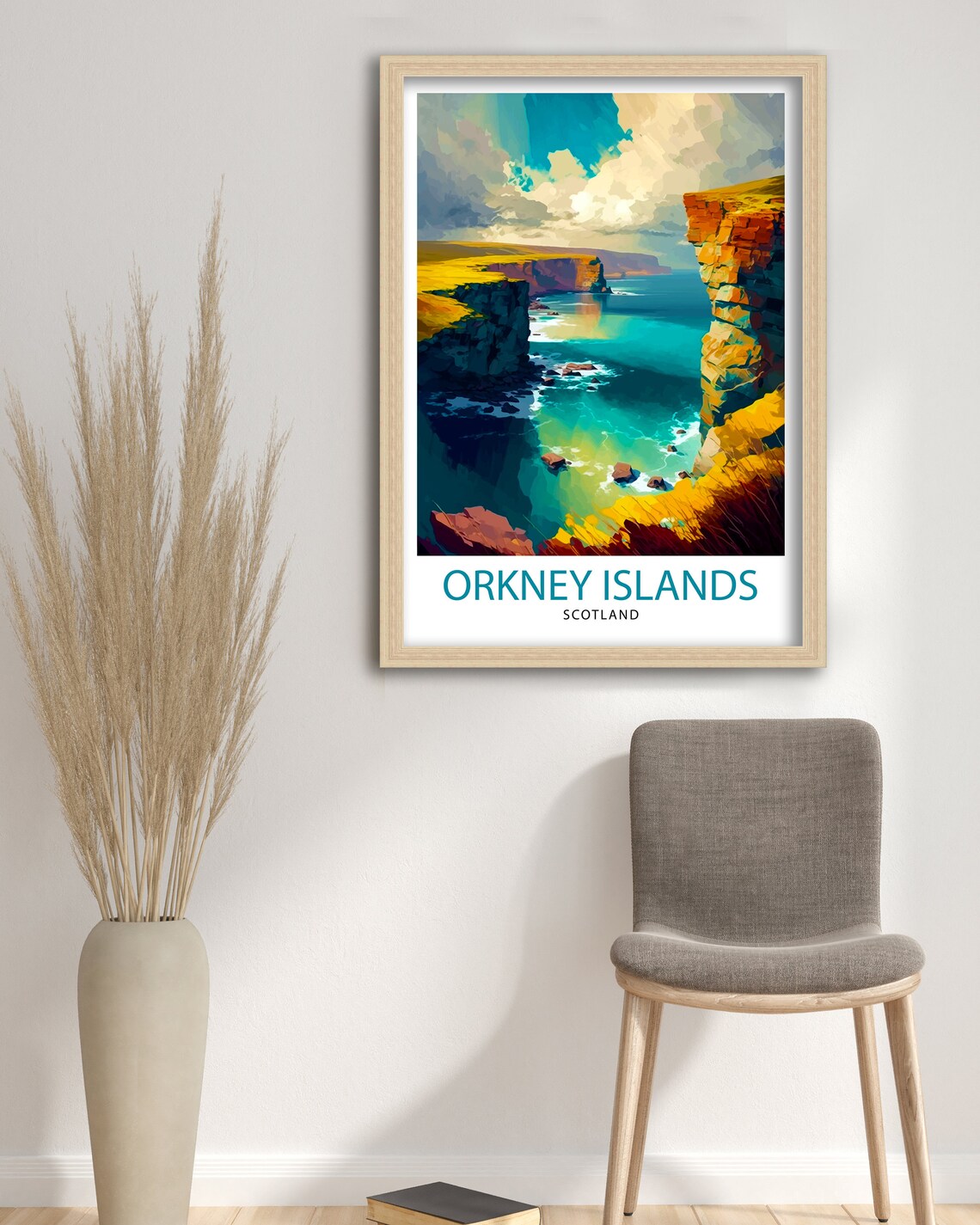 Orkney Islands Travel Poster, Orkney Home Decor - Image 3