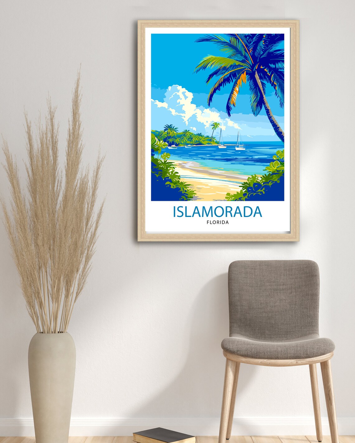Islamorada Florida Travel Poster, Village of Islands - Image 2