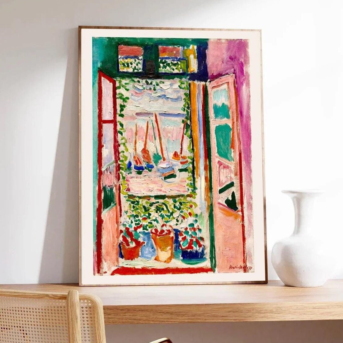 Matisse Open Window Collioure Nature Art Print